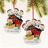 Doghouse Family Personalized Christmas Ornament - 44065