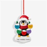 Winter Penguin Personalized Ornament - 44067