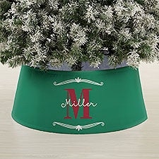My Name  Monogram Personalized Christmas Tree Collar  - 44076