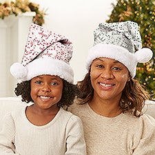 Starburst Personalized Santa Hat - 44144