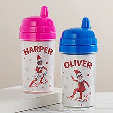 The Elf on the Shelf Candy Cane Personalized Toddler 10 oz. Sippy Cup - 44152