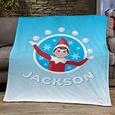 The Elf on the Shelf Snowball Personalized Blankets  - 44162