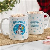 The Elf on the Shelf Snowball Personalized Christmas Mugs - 44163