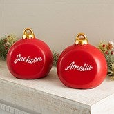 Wavy Name Personalized Christmas Light Up Resin Table Top Ornament - 44177