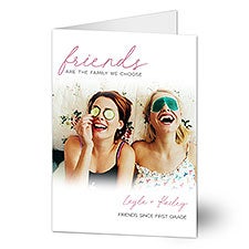 Friends Are The Family We Choose Greeting Card - 44207