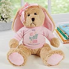 Get Well Soon Personalized Bunny Rabbit - 44224