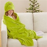 The Grinch Personalized Hooded Blanket  - 44243