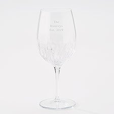 Engraved Luigi Bormioli Housewarming Mixology Spritz Glass - 44318