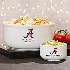 NCAA Alabama Crimson Tide Personalized Bowls - 44368