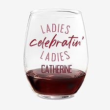 Galantines Day Personalized Valentines Day Wine Glass Collection  - 44441