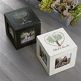 Rooted In Love Personalized Photo Cubes  - 44485