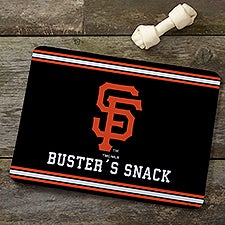 MLB San Francisco Giants Personalized Pet Food Mat - 44493