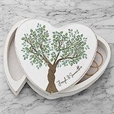 Rooted In Love Personalized Heart Jewelry Box  - 44500