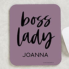 Boss Lady Personalized Mouse Pad - 44510