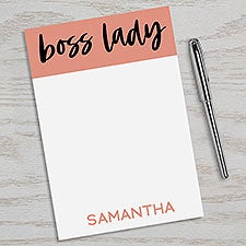 Boss Lady Personalized Notepad  - 44512