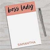 Boss Lady Personalized Notepad - 44512
