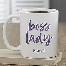 Boss Lady Personalized Coffee Mug - 44513