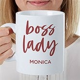 Boss Lady Personalized 30 oz. Oversized Coffee Mug - 44514