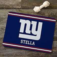 NFL New York Giants Personalized Pet Food Mat - 44519