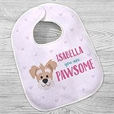 Dog Gone Cute Personalized Baby Bibs - 44547