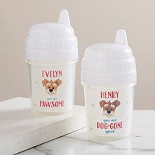 Dog Gone Cute Personalized Baby Sippy Cup  - 44555
