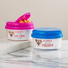 Dog Gone Cute Personalized Toddler Snack Cup  - 44556