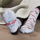 Dog Gone Cute Personalized Kids Socks  - 44558