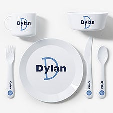 Just Me Personalized Kids Dinnerware - 44622