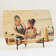 Personalized Photo Wood Cutting Board - 44630