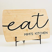 Yum Personalized Wood Cutting Board - 44640