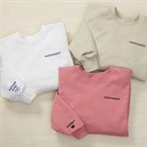 Romantic Date Embroidered Hanes® Adult Sweatshirt - 44647