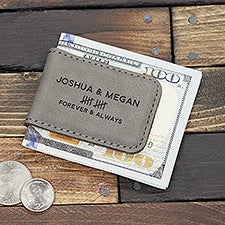 Anniversary Tally Personalized Magnetic Money Clip - 44757
