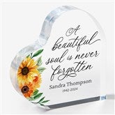 Beautiful Soul Personalized Colored Heart Keepsake - 44786