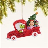The Grinch in Red Truck Ornament - 44809