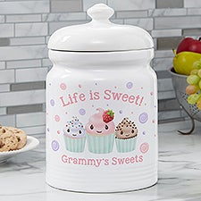 Life is Sweet Precious Moments® Personalized Cookie Jar - 44846
