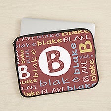 Youthful Name Boys Personalized Laptop Sleeve  - 44847