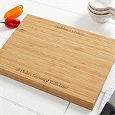 Personalized Bamboo Cutting Boards - You Name It - 4486