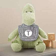 Youthful Name For Boys Personalized Plush Dinosaur  - 44880