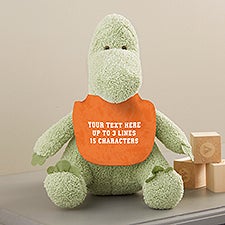 Write Your Own Personalized Plush Dinosaur  - 44881
