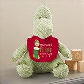 Baby's First Christmas Character Personalized Plush Dinosaur  - 44883