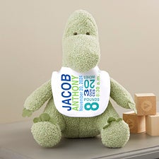 All About Baby Personalized Plush Dinosaur  - 44887