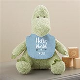 Hello World Personalized Plush Dinosaur - 44888