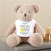 Love You To The Moon Personalized Plush Teddy Bear - 44915