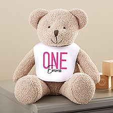 My Big Day Personalized Plush Teddy Bear - 44921