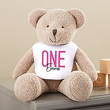 My Big Day Personalized Plush Teddy Bear  - 44921