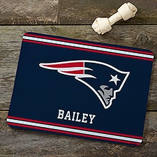 NFL New England Patriots Personalized Pet Food Mat - 45039