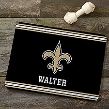 NFL New Orleans Saints Personalized Pet Food Mat - 45041