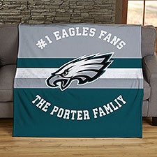 NFL Classic Philadelphia Eagles Personalized Blankets - 45048