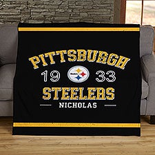 NFL Established Pittsburgh Steelers Personalized Blankets - 45157