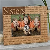 Custom Personalized Wood Picture Frames - You Name It - 4522